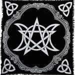 Elevate Our Spiritual Space: Review of the Triple Moon Altar Cloth