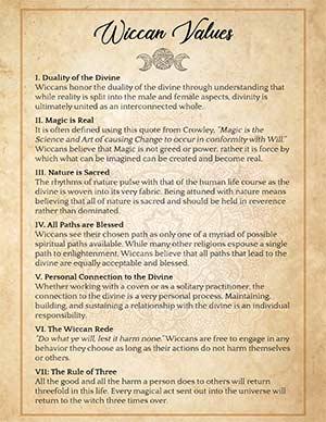 Discover the Magic of Wiccan Ethical Principles: A Guide to Living Harmoniously and Mindfully