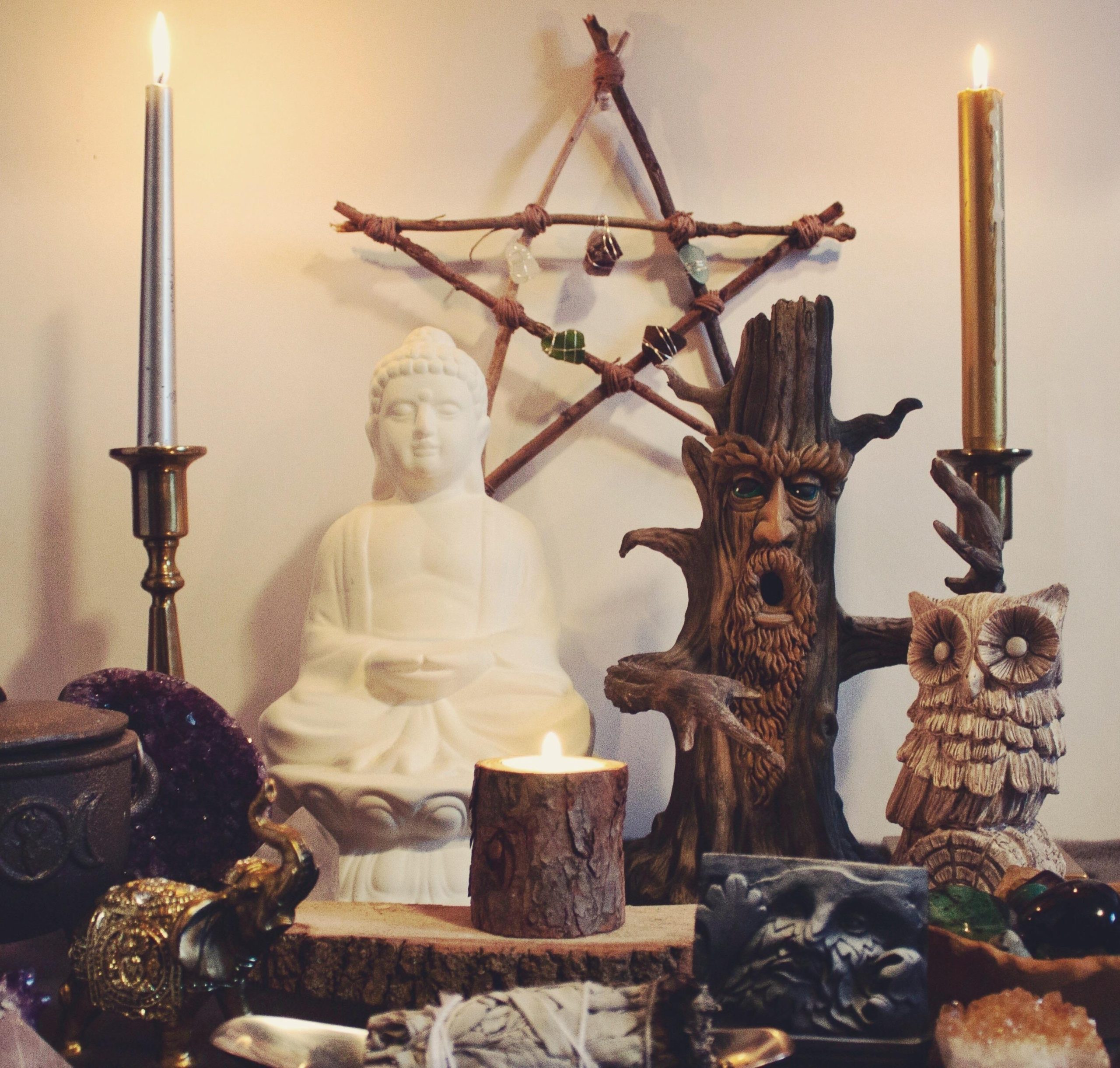 Creating Joyful Wiccan Elemental Altars: A Guide to Harnessing the Power of the Four Elements for Spiritual Harmony